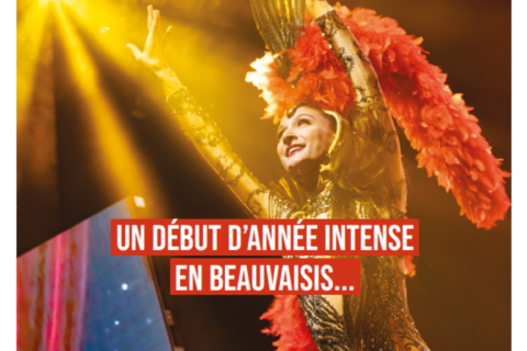 Cette image est la couverture du magazine municipal « Beauvaisis », numéro 127, daté de février 2026.