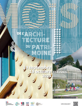 affiche du mois de l'architecture et du patrimoine