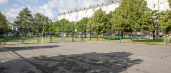 City stade Terrain de basket : accès PMR