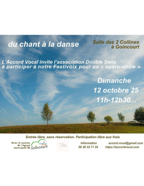 Festivoix : du Chant à la Danse - Agrandir l'image, fenêtre modale