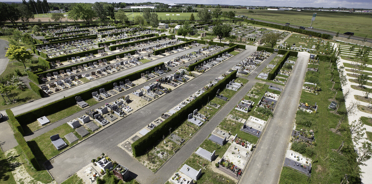 Implantation des cimetières Beauvaisiens