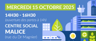 Affiche de la permanence logement du mercredi 15 octobre 2025 au Quartier Saint-Lucien