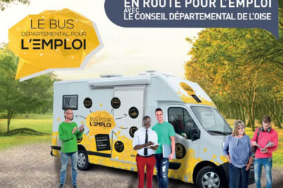 Le Bus départemental de l'emploi au mois de décembre 2025 - Agrandir l'image, fenêtre modale