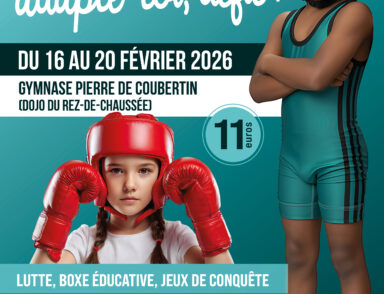 Stages sportifs d'hiver 2026 pour les enfants du 16 au 20 février