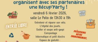 Les Ateliers de la Bergerette et de nombreux partenaires organisent une journée dédiée au réemploi et à la réparation le vendredi 6 février, de 13h30 à 19h, à la salle du Patio, dans le quartier Argentine.